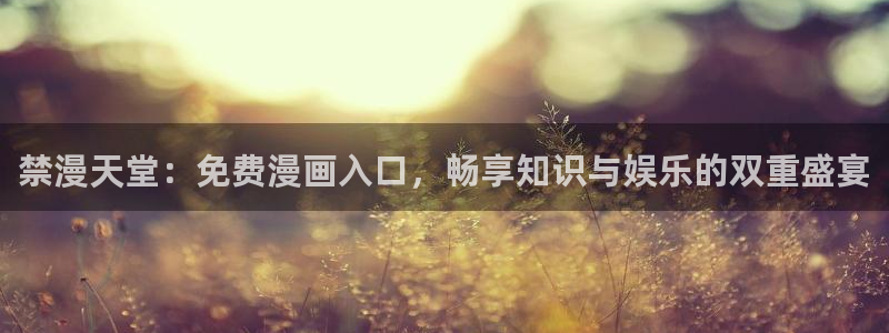 漫画之家下载动漫全免费：禁漫天堂：免费漫画入口，畅享知识与娱乐的双重盛宴